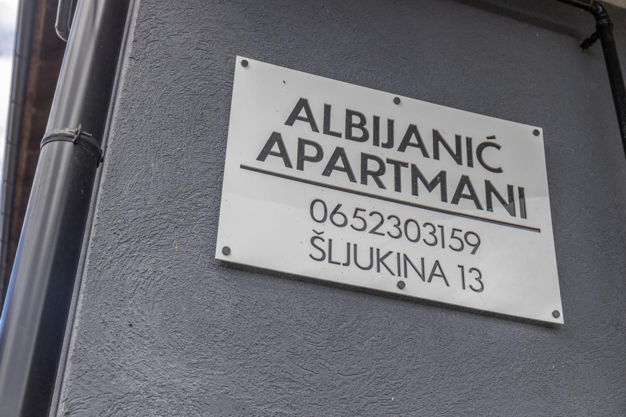 Ferienwohnung Apartman Albijanic Sremska Kamenica Exterior foto